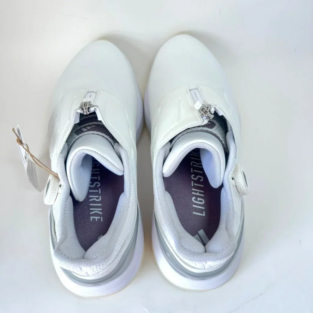 Adidas Solarmotion BOA 2 White Golf Shoes Spikeless Golf  Women Size 8.5